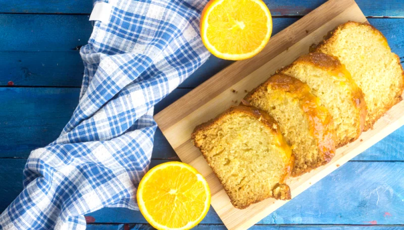 Cake au miel et à l’orange