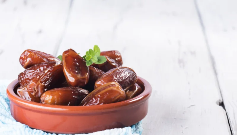 Dattes pochées