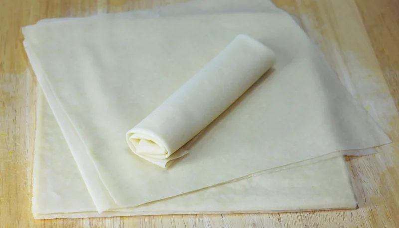 Feuilles de brick sans gluten