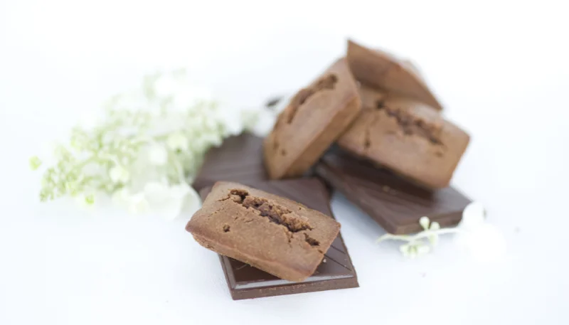 Financiers au chocolat