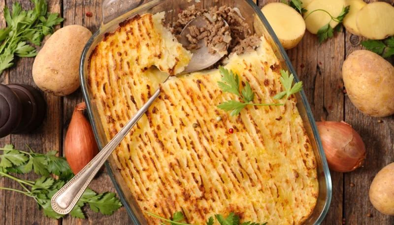 Hachis parmentier gratiné