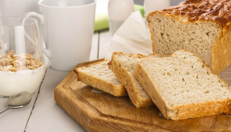 Pain sans gluten à la farine de riz