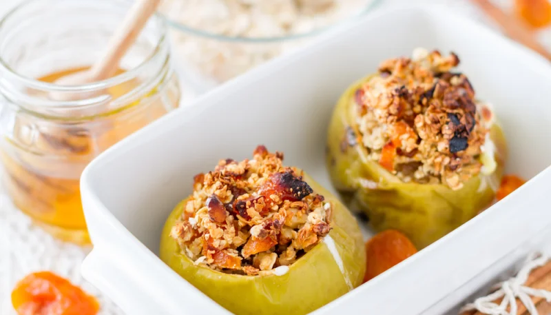 Crumble aux fruits secs