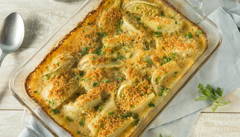 Gratin de fenouil au parmesan