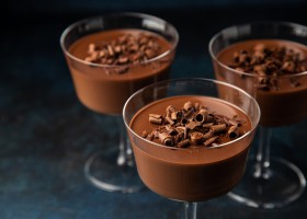 Panna cotta au chocolat