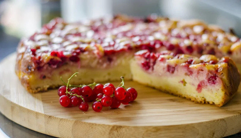 Tarte aux groseilles