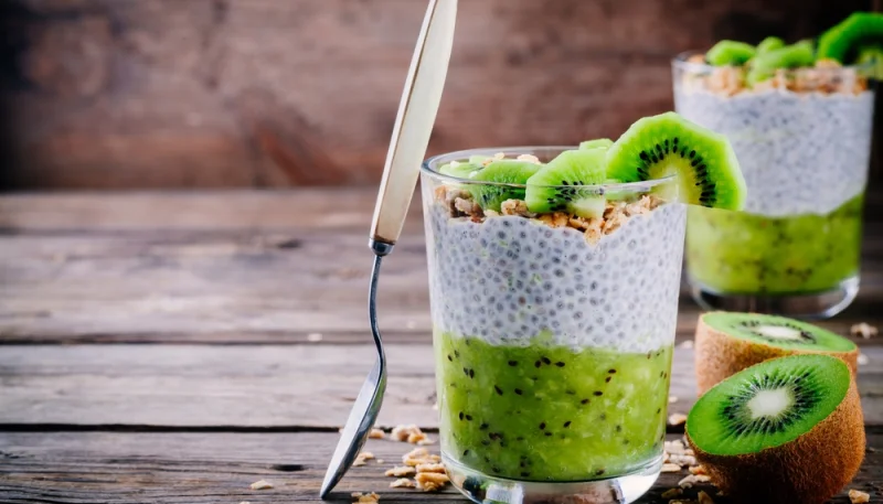 Verrine de chia et coco