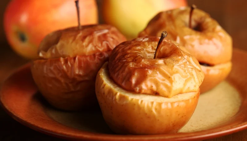 Compotée de pommes caramélisées
