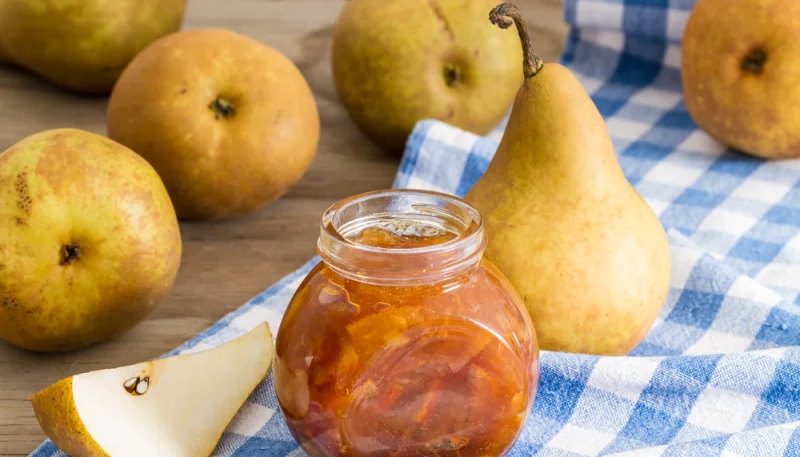 Confiture de poires vanille-cannelle