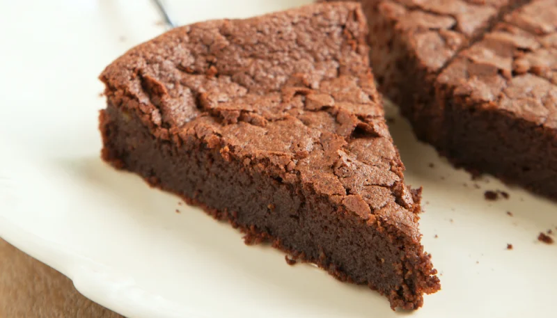 Gâteau au chocolat et à la compote