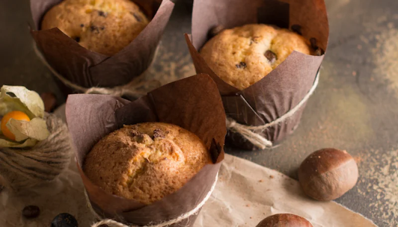 Muffins à la châtaigne