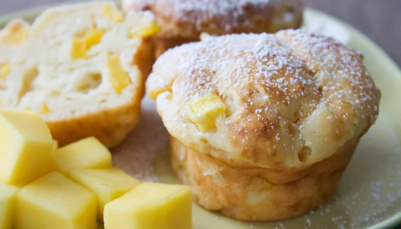Muffins à la mangue