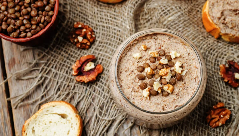 Pâté de lentilles