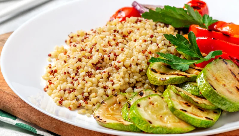 Poêlée de quinoa et de légumes