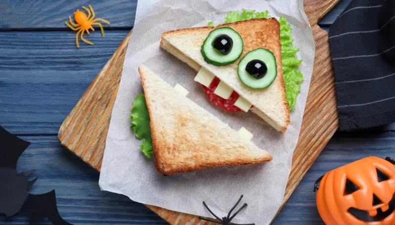 Sandwich d'Halloween