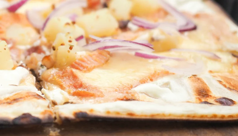 Tarte flambée vegan