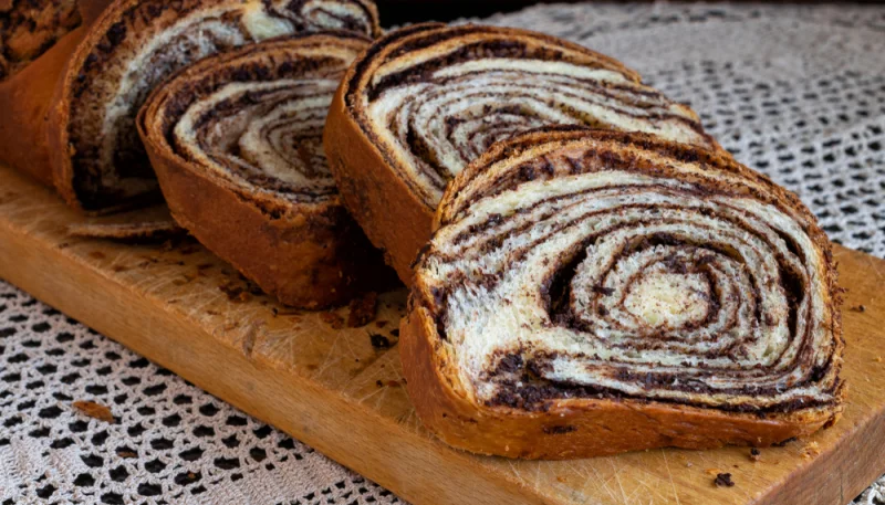 Babka au chocolat