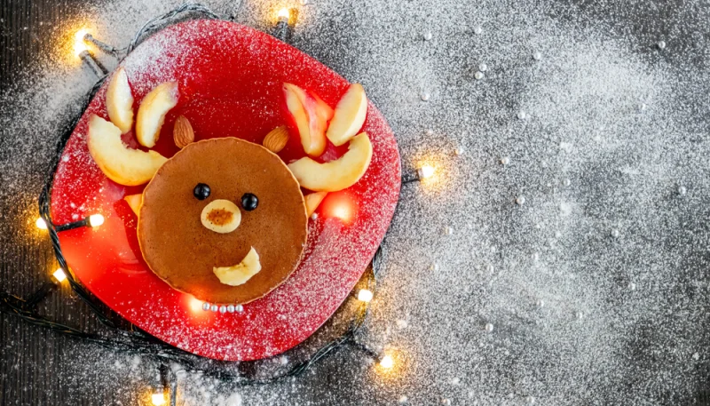 Pancake renne de Noël