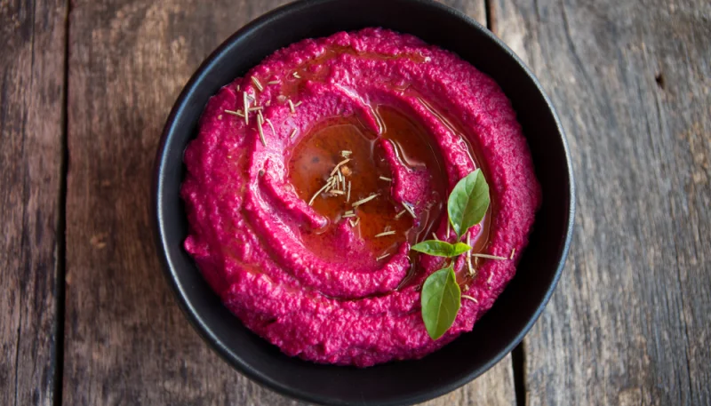 Purée rose de Noël