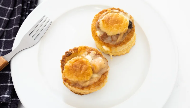 Bouchée à la reine aux escargots