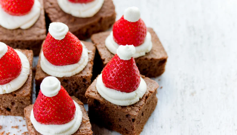 Petits chapeaux de Père Noël