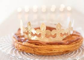 Galette des rois à la noix de coco