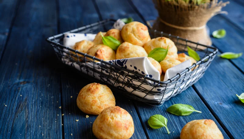 Gougères au maroilles