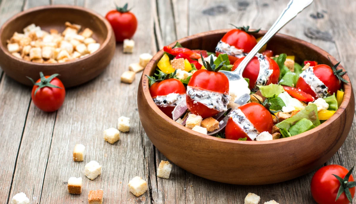 Manger plus de salades composées