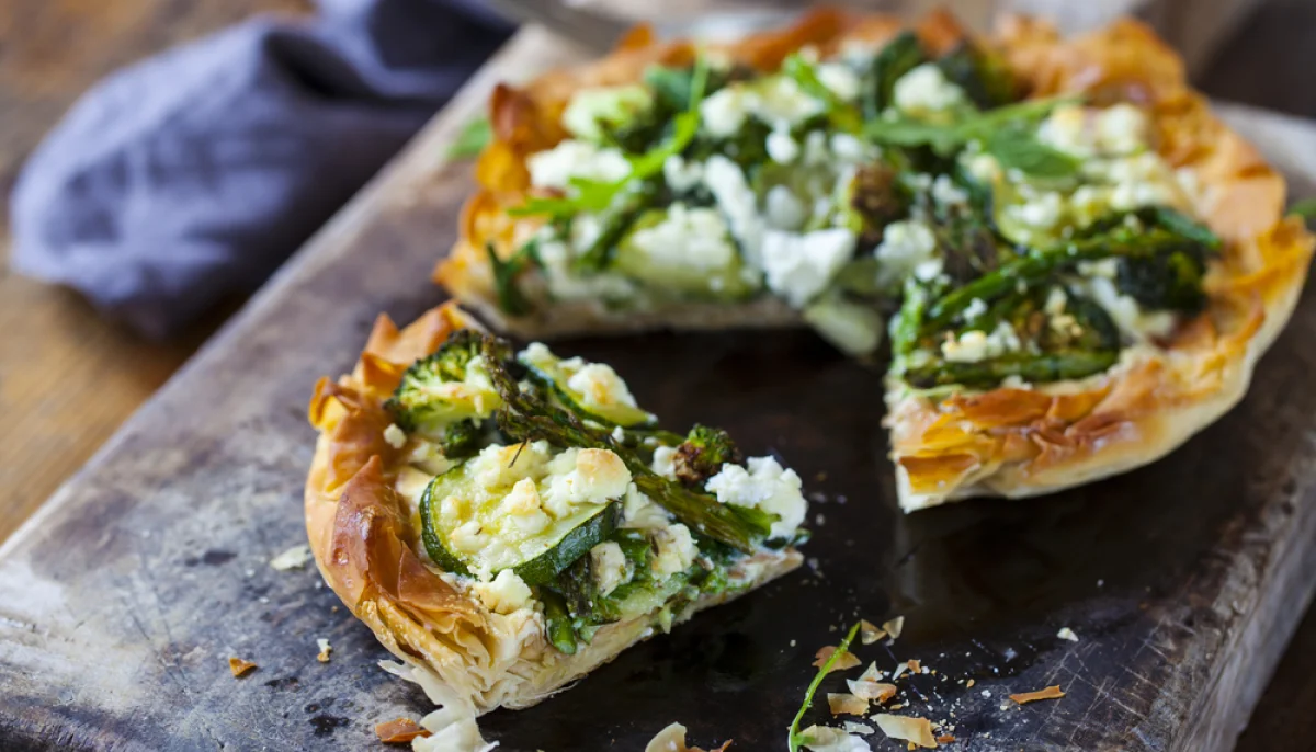 Cuisiner des tartes aux légumes