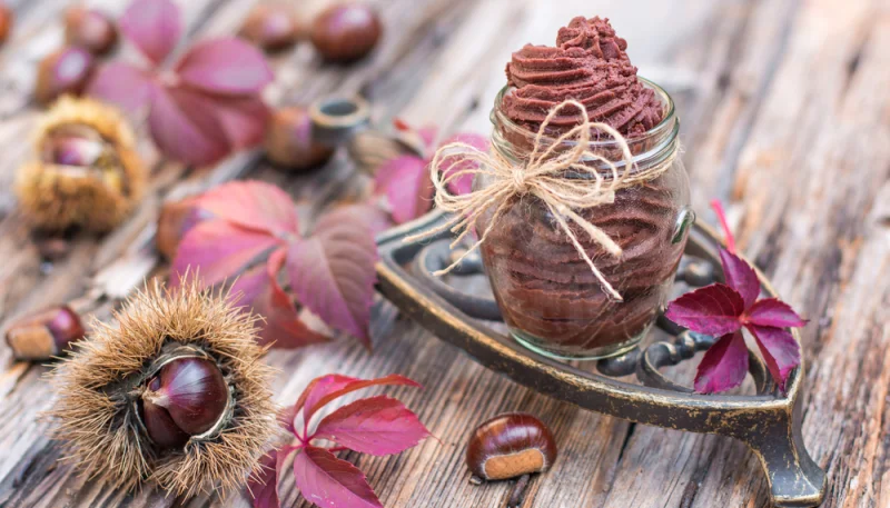 Mousse à la crème de marrons