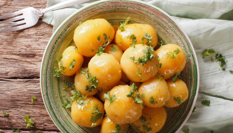 Pommes de terre caramélisées