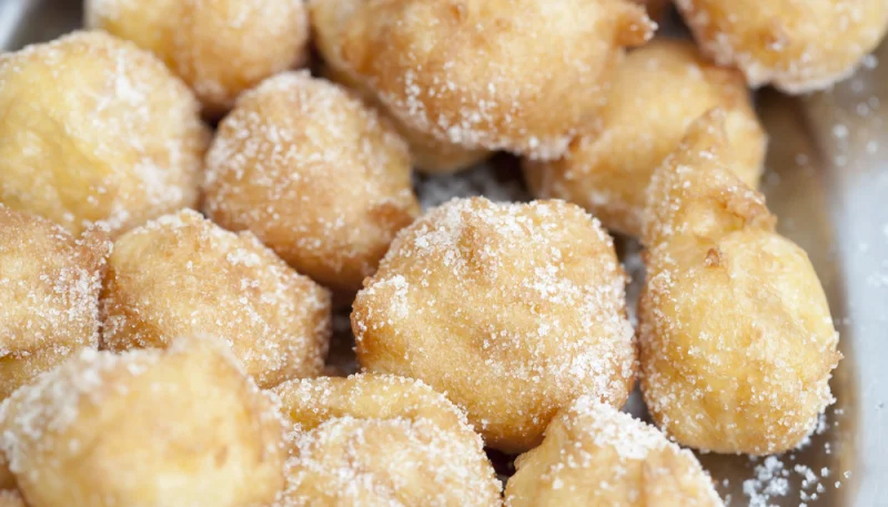 Beignets au yaourt au four