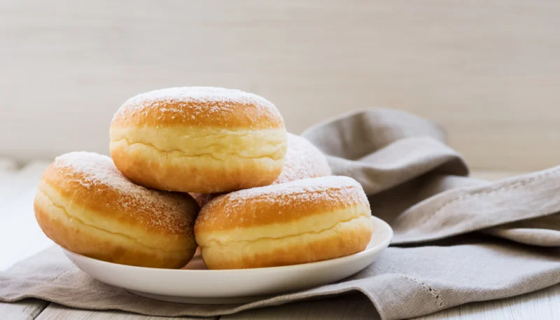Beignets aux pommes sans friture