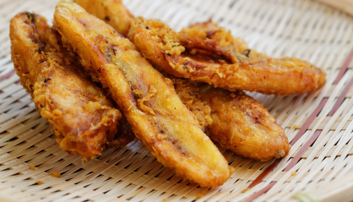 Des beignets à la banane