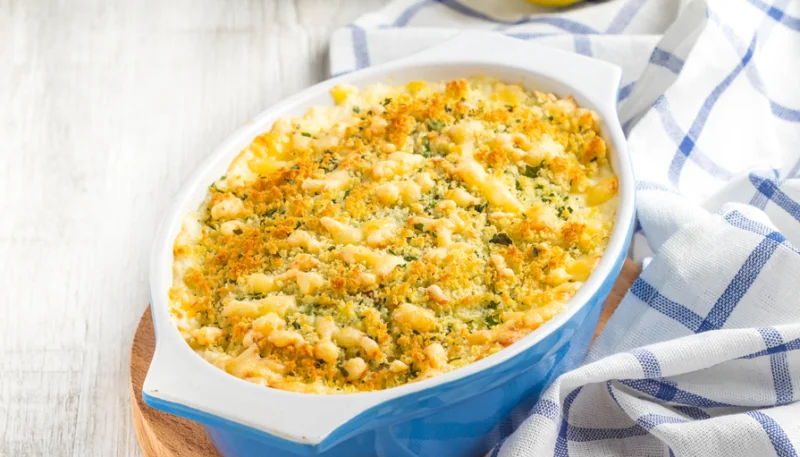 Crumble de légumes et parmesan