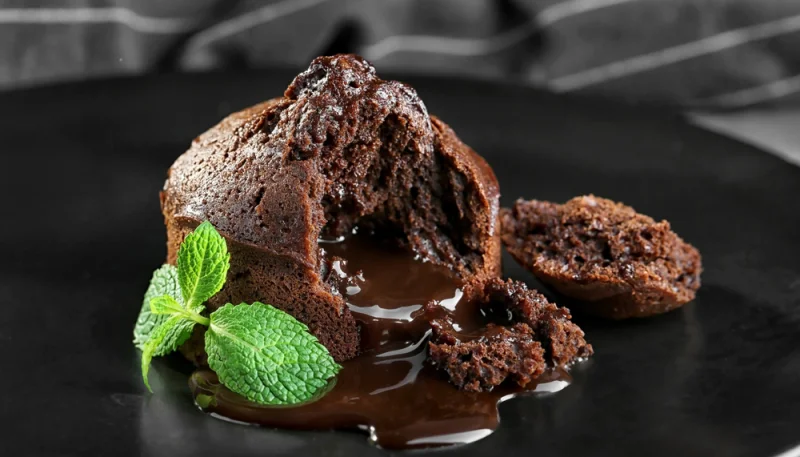 Fondant au chocolat healthy