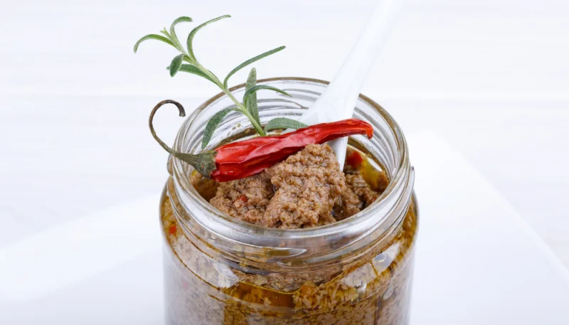 Pesto aux champignons