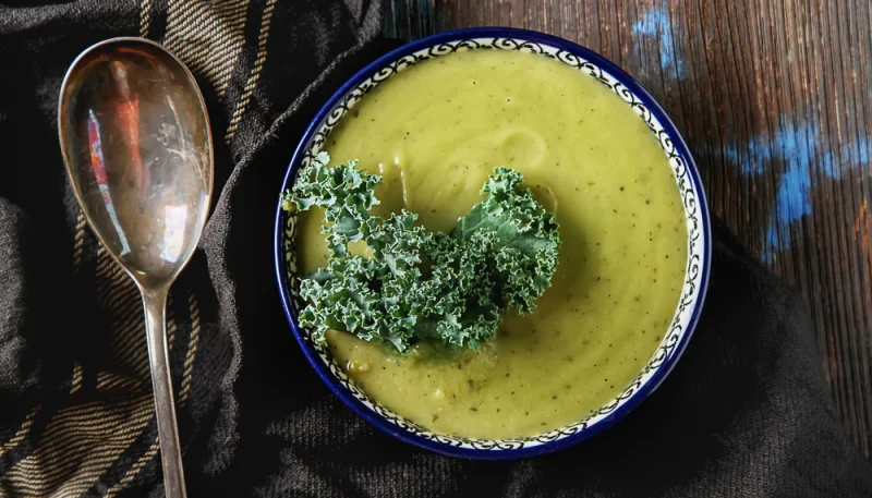 Soupe au chou kale
