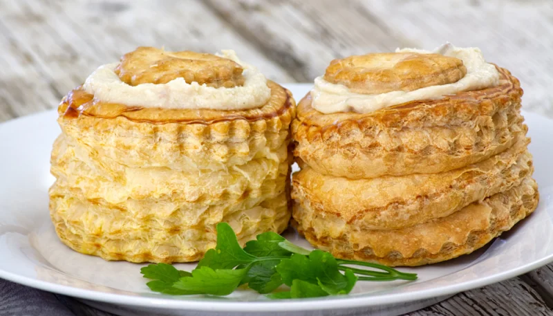 Bouchées feuilletées au thon