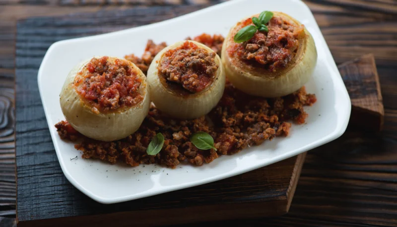 Oignons farcis traditionnels