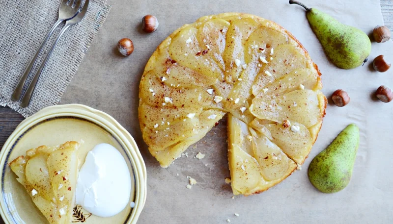Pie aux poires