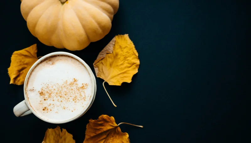 Pumpkin spice latte version allégée