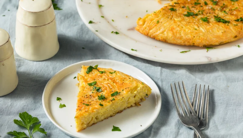 Tortilla au fromage de chèvre