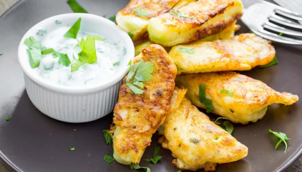 Croquettes de courgette au fromage