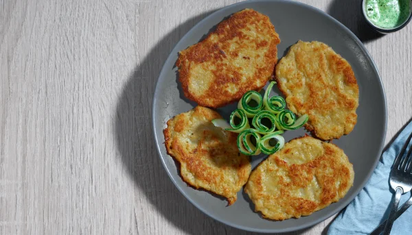 Galette de céleri rave au fromage