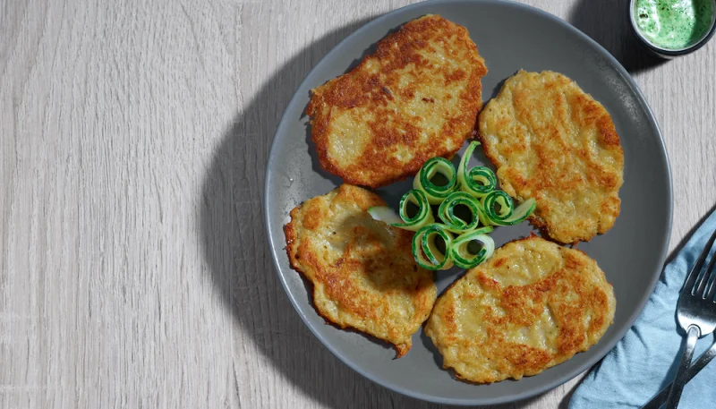 Galette de céleri rave au fromage