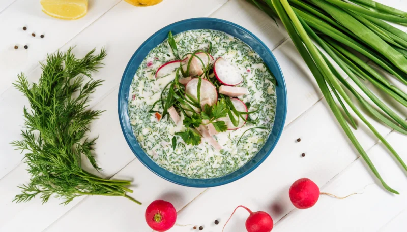 Potage aux radis nouveaux