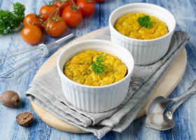 Soufflés aux légumes du printemps
