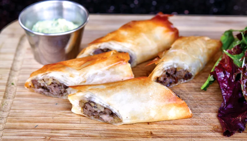 Bourek à la viande hachée