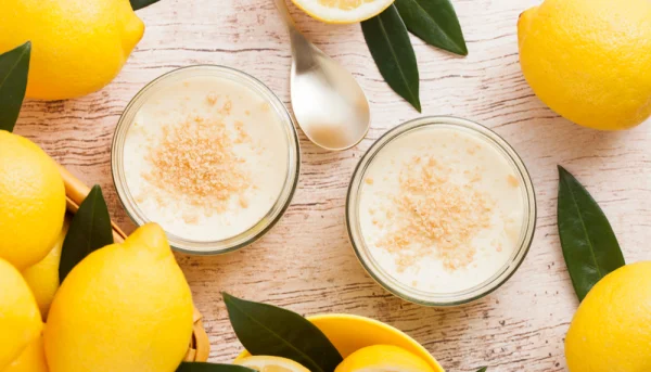 Mousse au citron et au fromage blanc